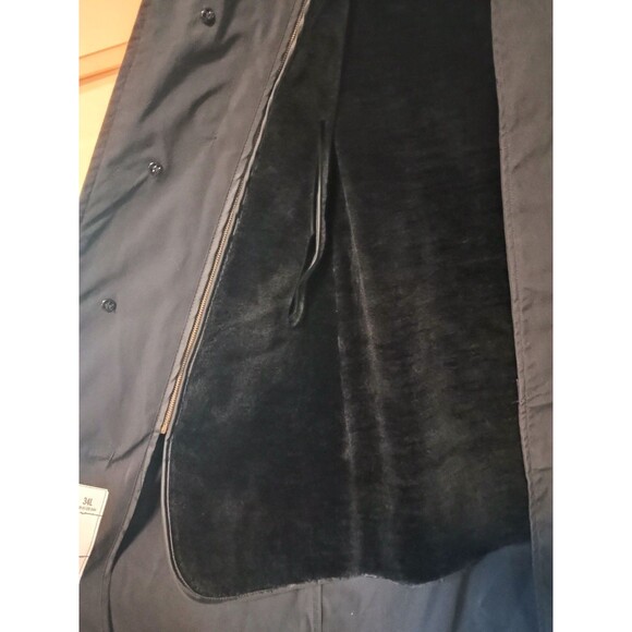 US Military Trench Coat Mens 34L Removable Liner All Weather Water Repellent - Picture 5 of 8